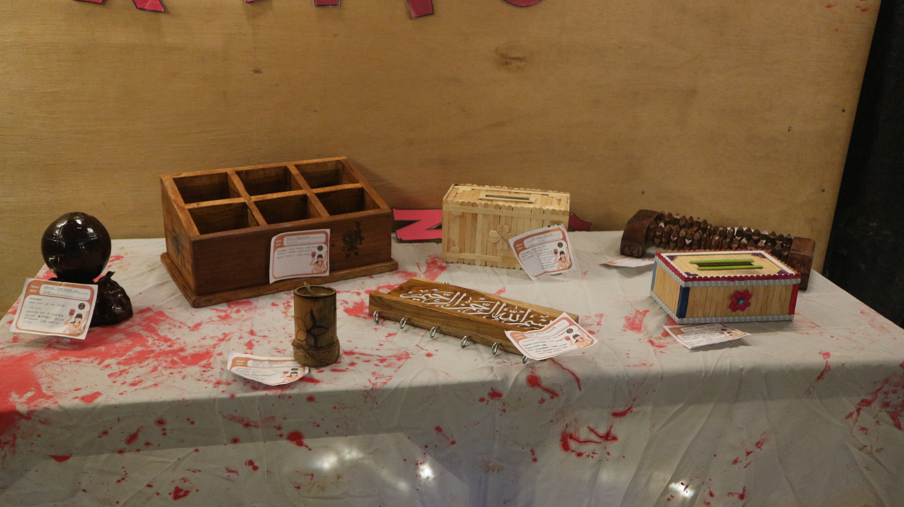 Hasil karya siswa (Foto dari Lensa SMANCA)