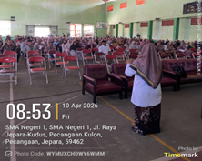 Pemaparan nilai dalam undangan sosialisasi kepada wali murid